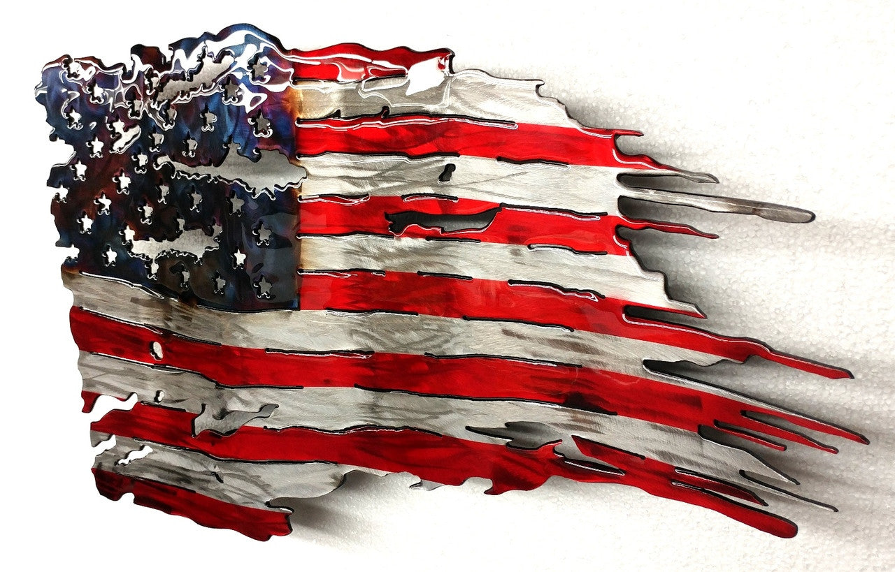 Stars And Stripes Battle Worn