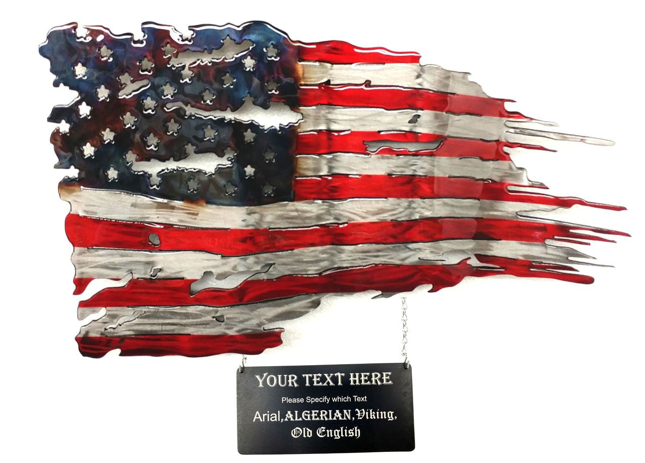 Stars And Stripes Battle Worn