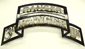 3/75 Ranger Tab Metal Wall Art – 75th Ranger Regiment Sculpture with ...