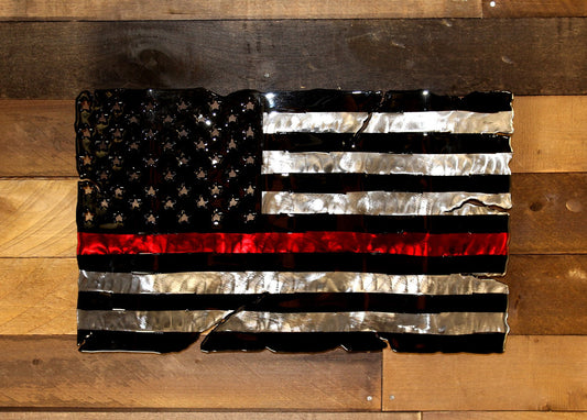Rugged Red Line Flag