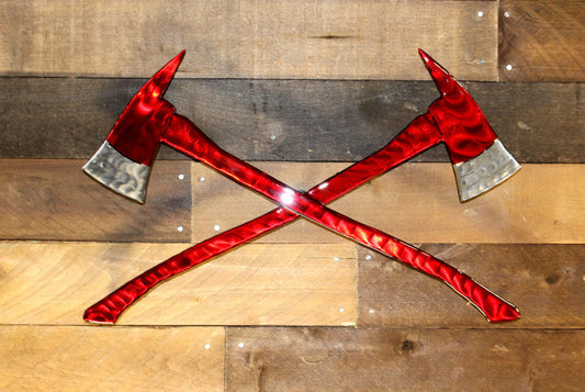 Crossed Fire Axes